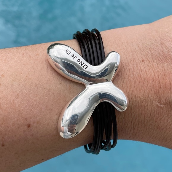 Uno de 50 Bracelet - Butterfly Effect - Silver - Size M - Picture 12 of 13